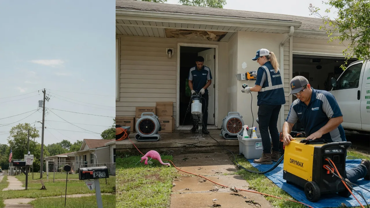 Storm Damage Water Removal in Dover, OH near me